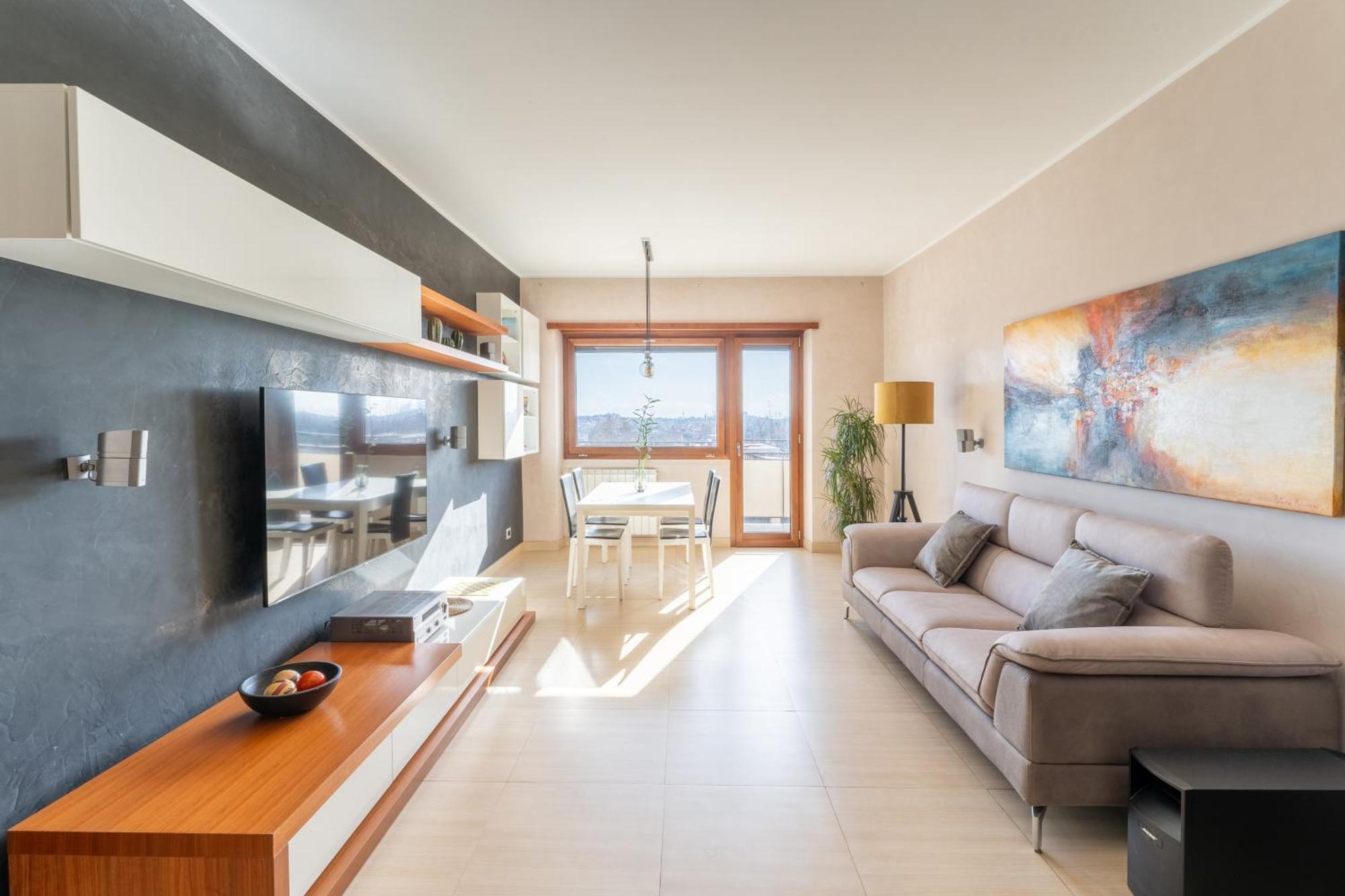 Cielo Suite, Panoramic View With Jacuzzi Appartamento