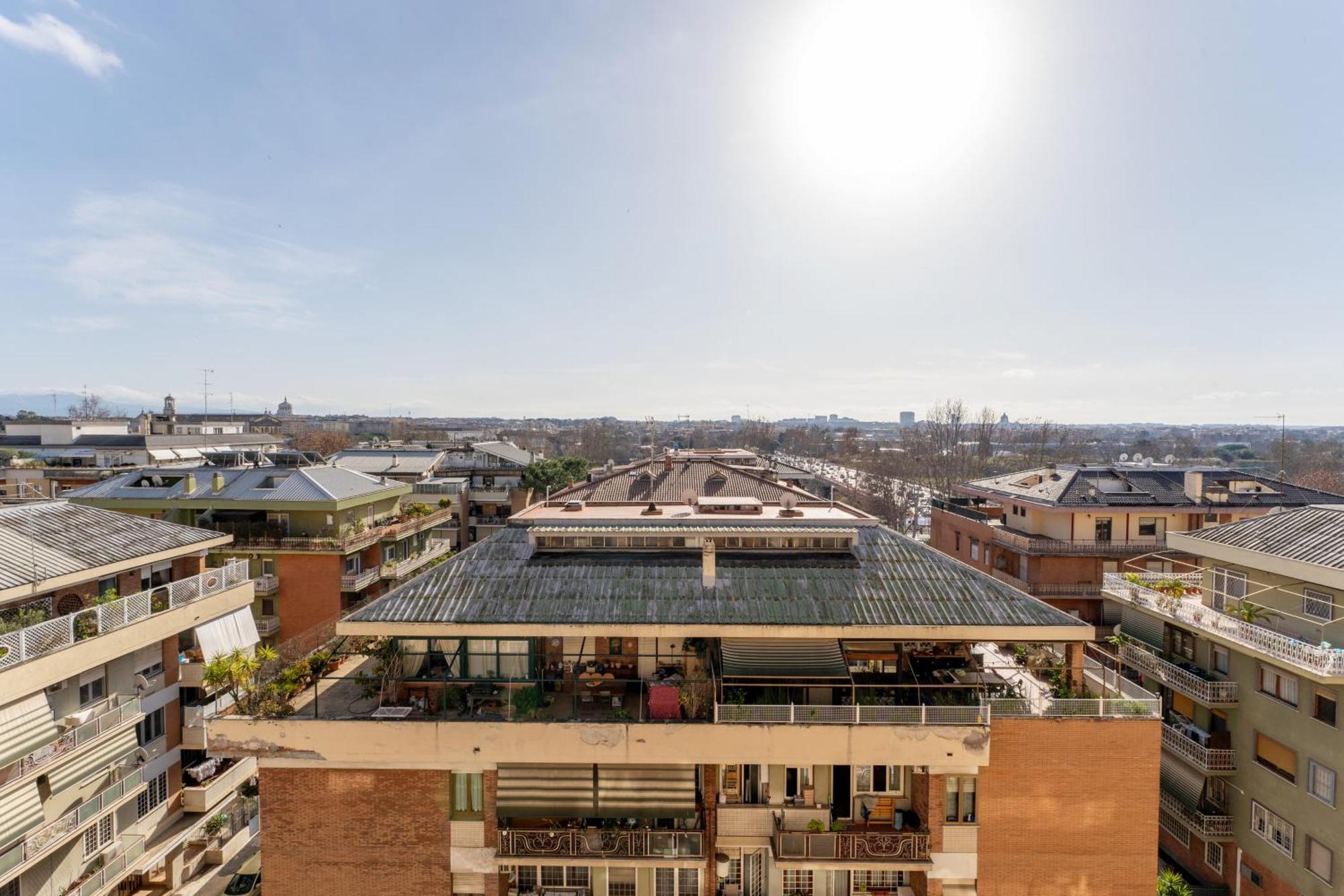 Cielo Suite, Panoramic View With Jacuzzi Appartamento Roma